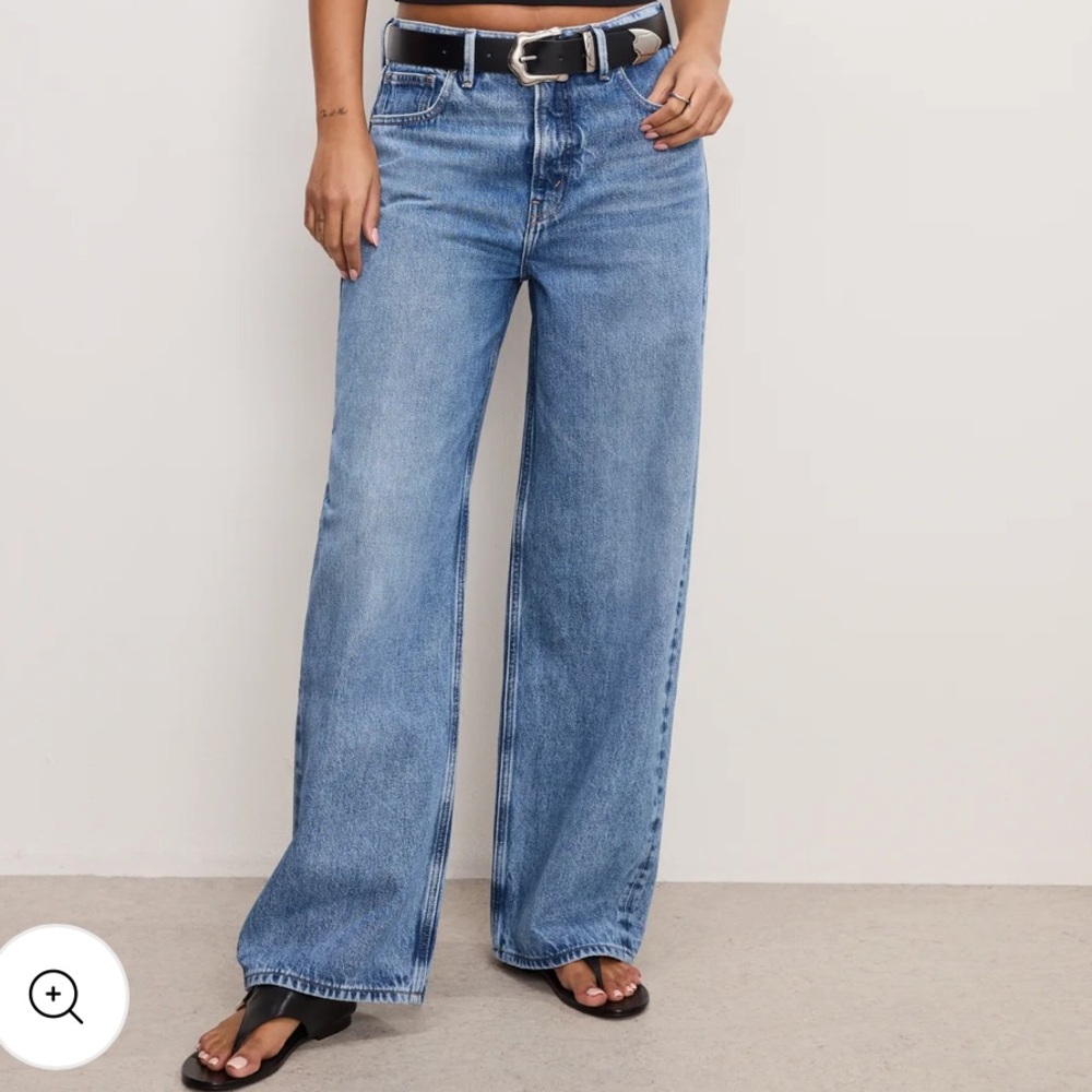 Good American Good Low Rise Baggy Jeans, size 18